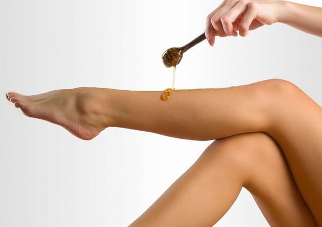 the use of honey against varicose veins